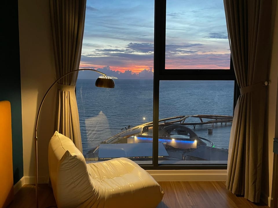 Bedroom, Sea view
