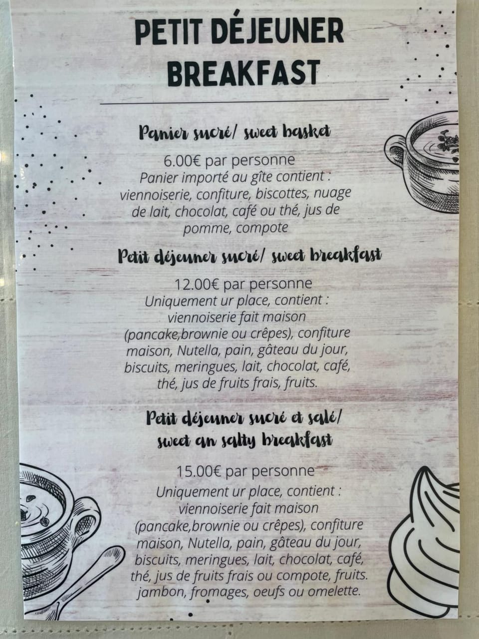 Restaurant/places to eat, Breakfast