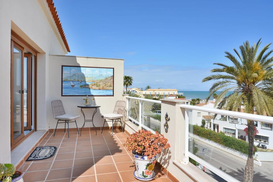 Balcony/Terrace, Seating area, Sea view