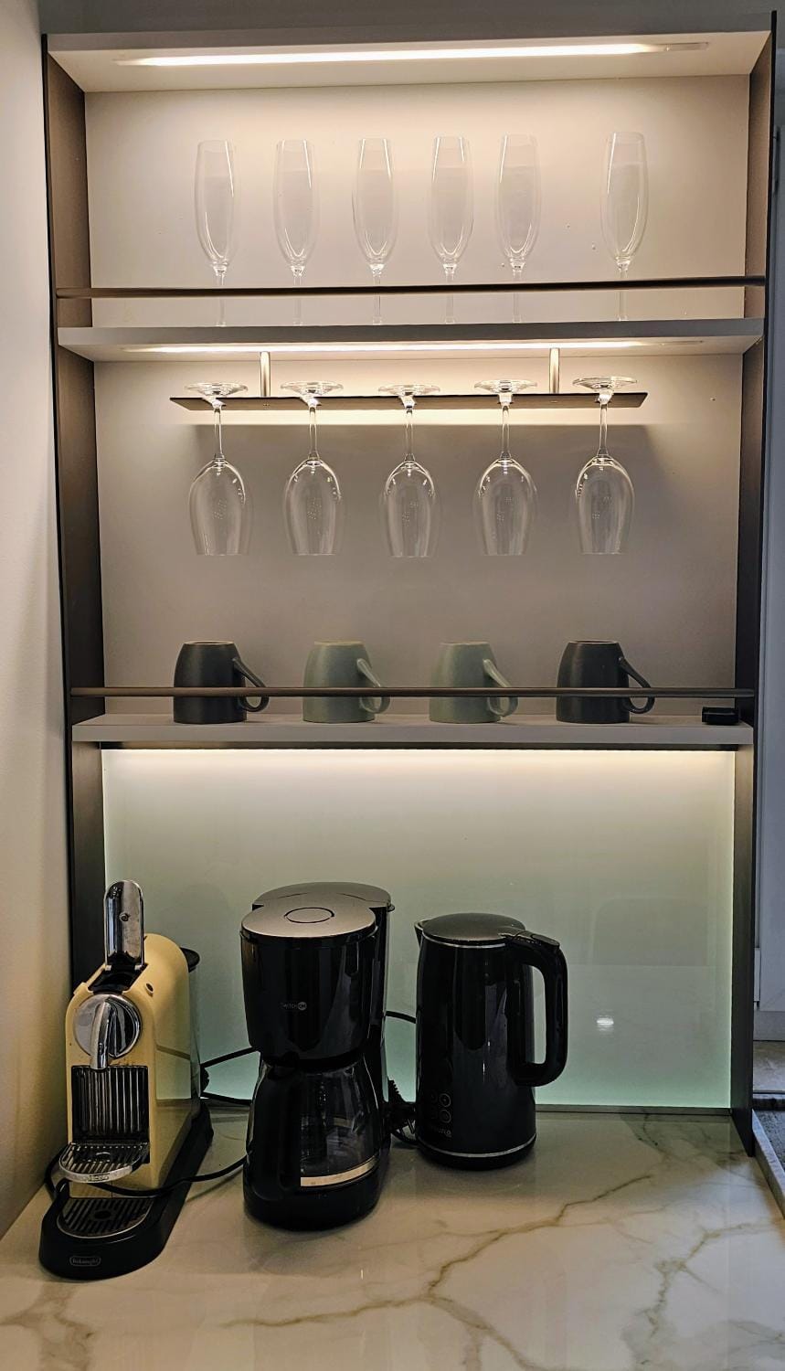 Kitchen or kitchenette, kitchen