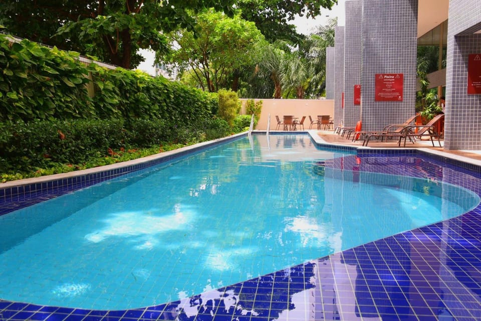 Garden, Swimming pool, sunbed