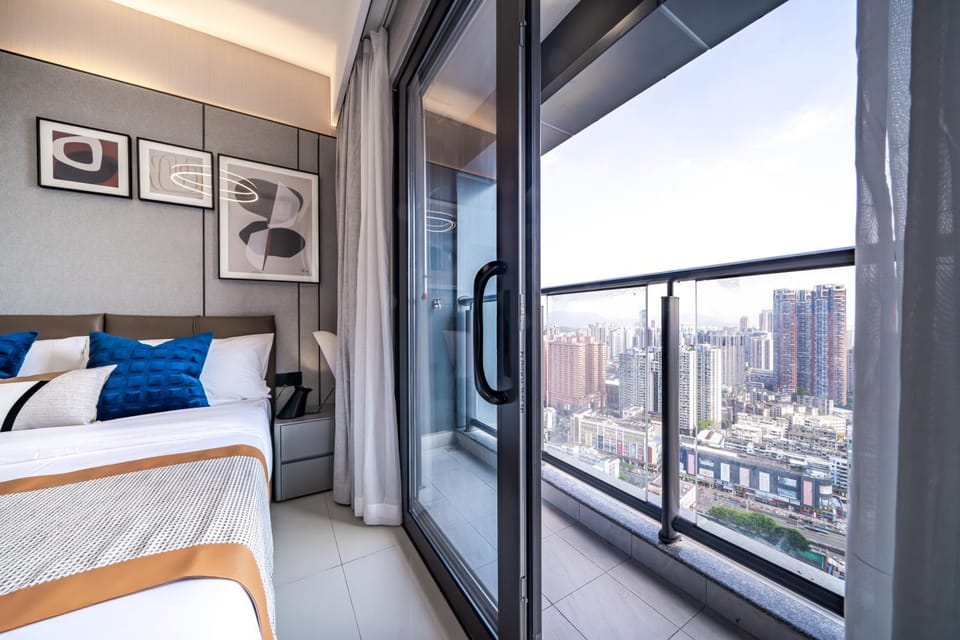 Bed, Balcony/Terrace, Bedroom