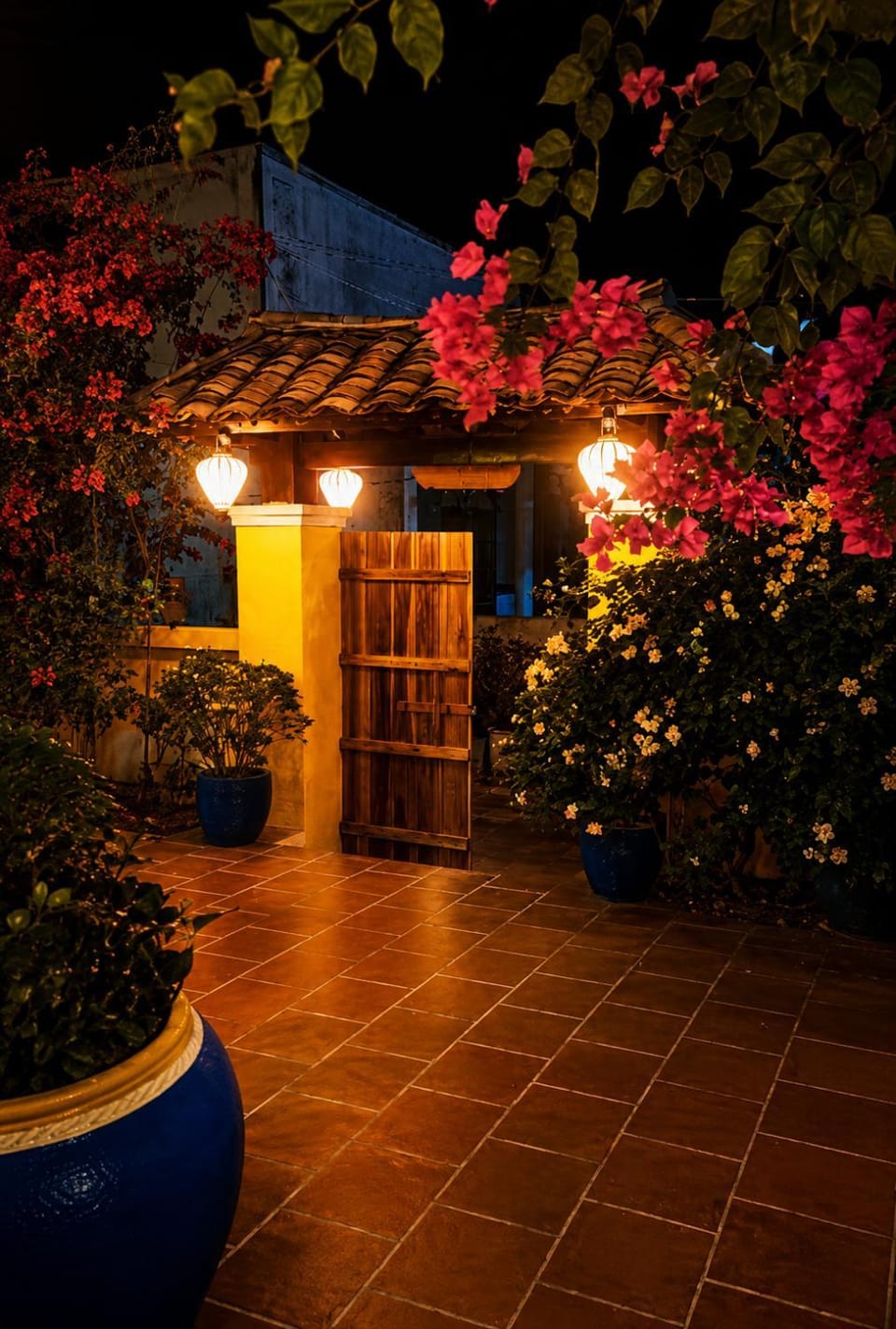 Property building, Patio