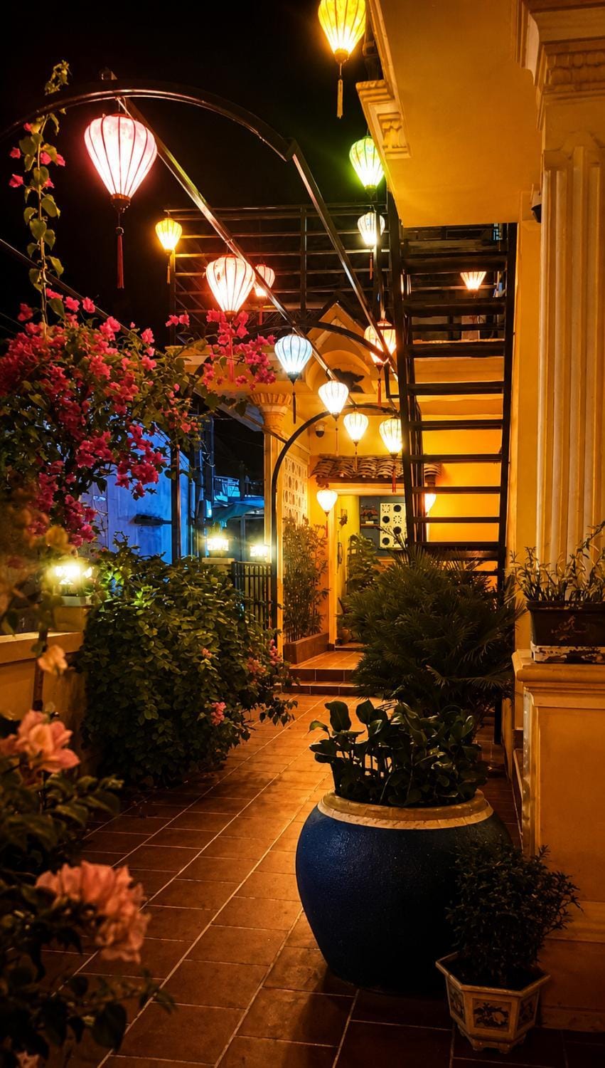 Property building, Patio
