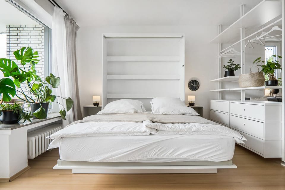 Living room, Bedroom