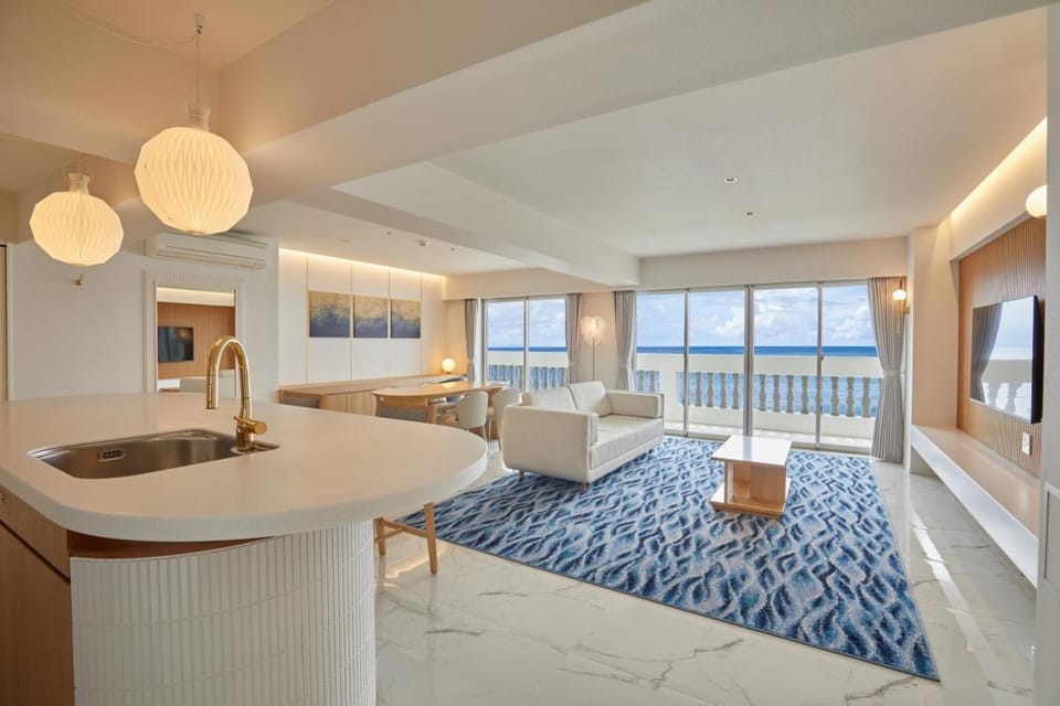Balcony/Terrace, Living room, Photo of the whole room, Sea view