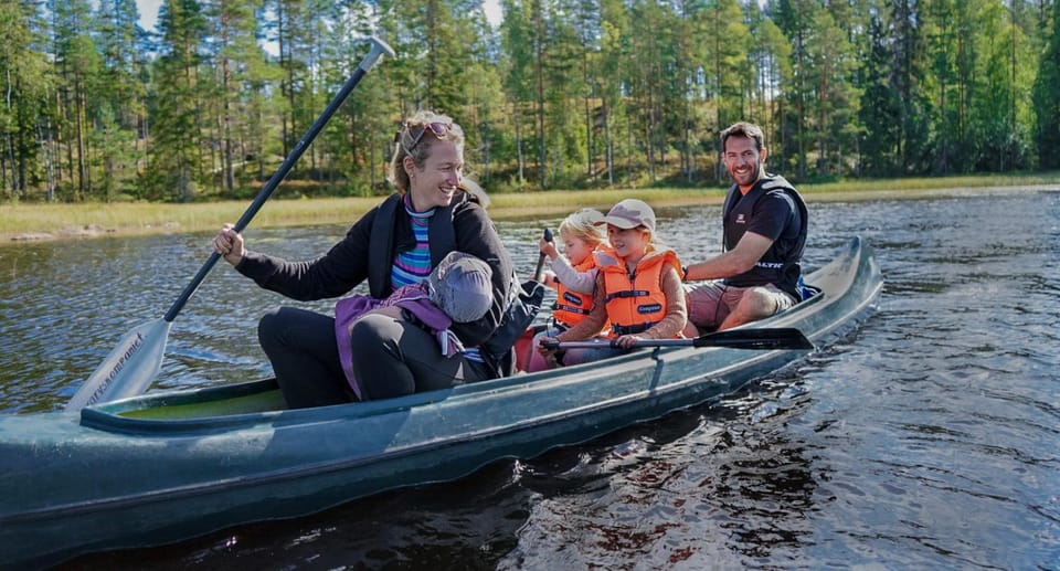 Natural landscape, Activities, Canoeing, children, Family