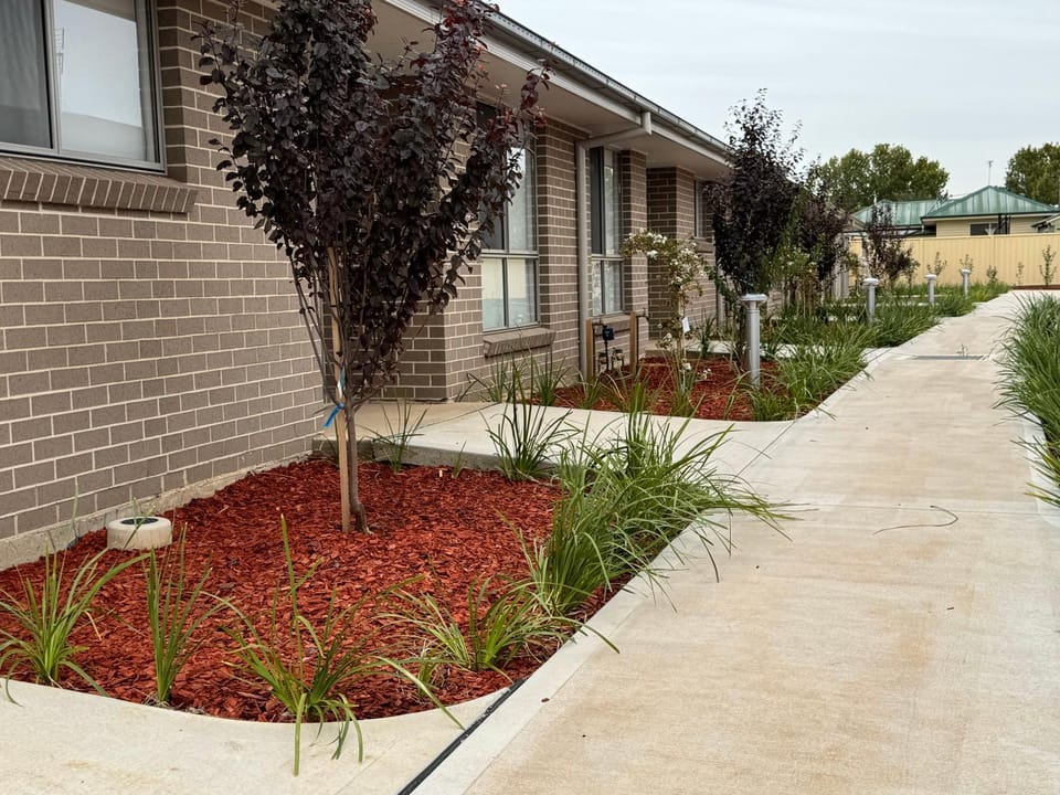Property building, Garden