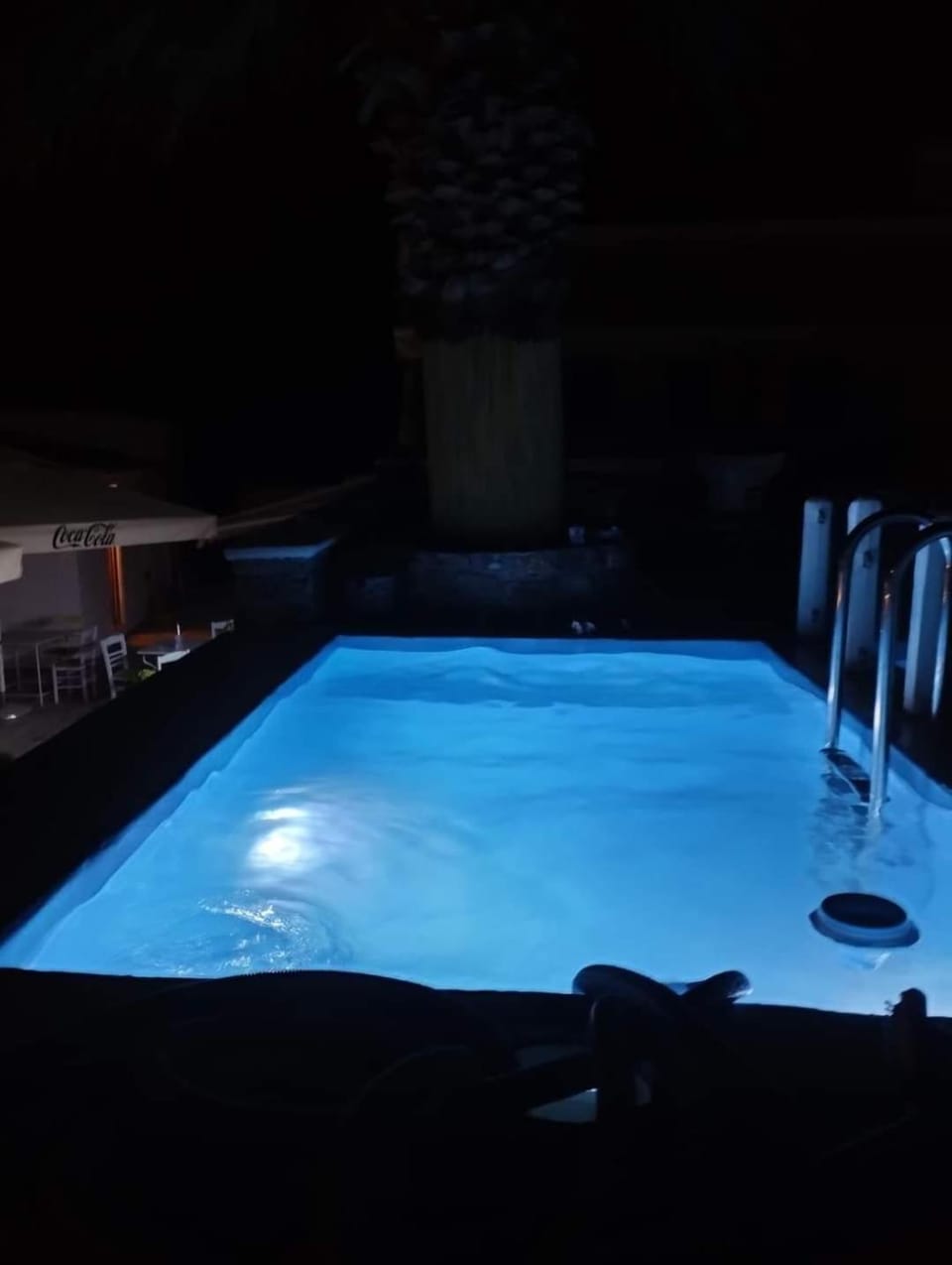 Night, Swimming pool