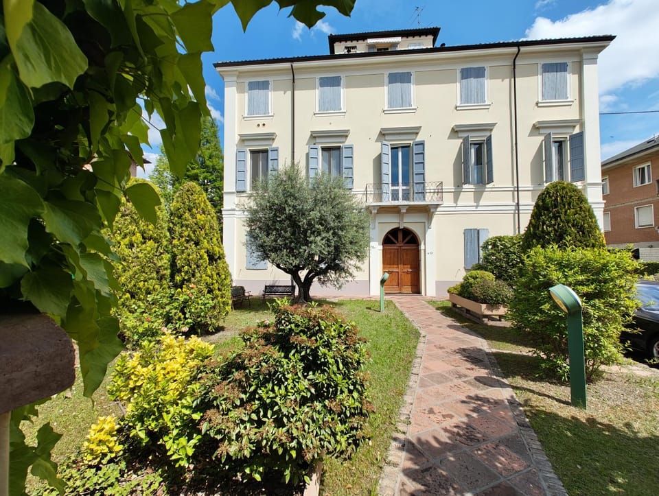 Property building, Garden view