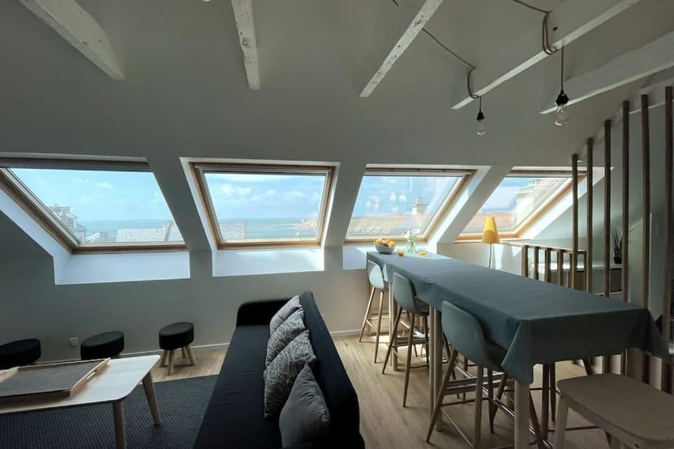 Kermorvan - pleine vue mer- parking et wifi - départ pour les îles Apartment in Le Conquet