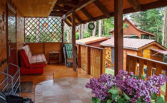 Balcony/Terrace, Seating area, Garden view