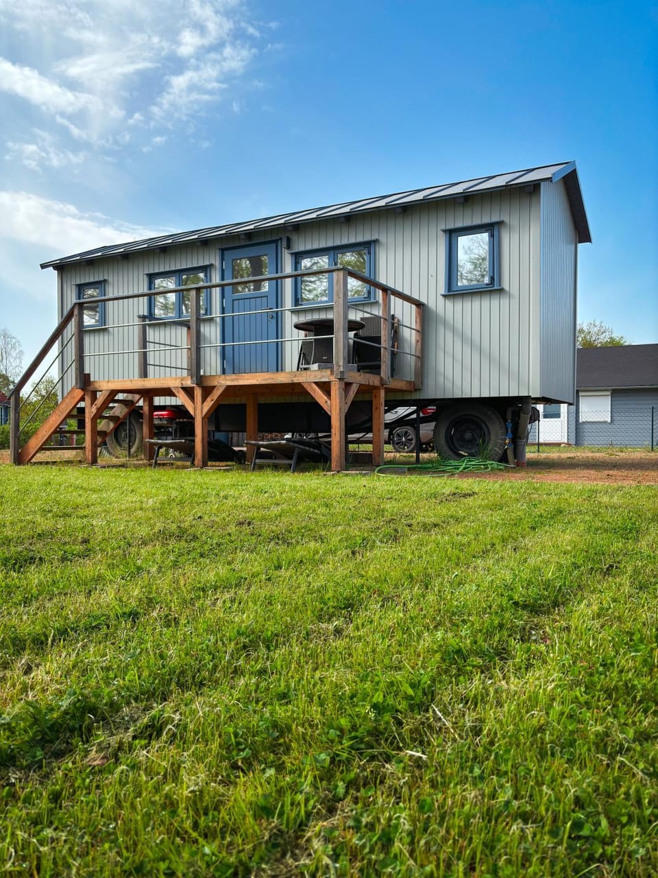 Property building, Garden