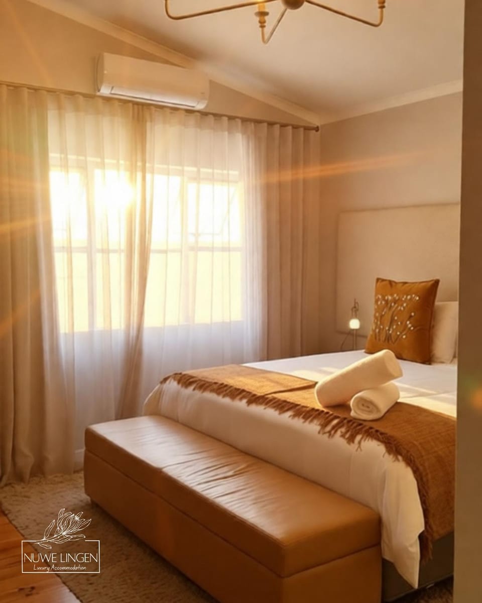 Bed, Bedroom, Sunrise