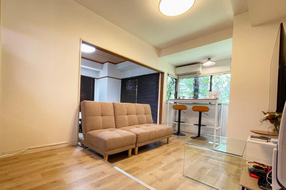 Living room, air conditioner