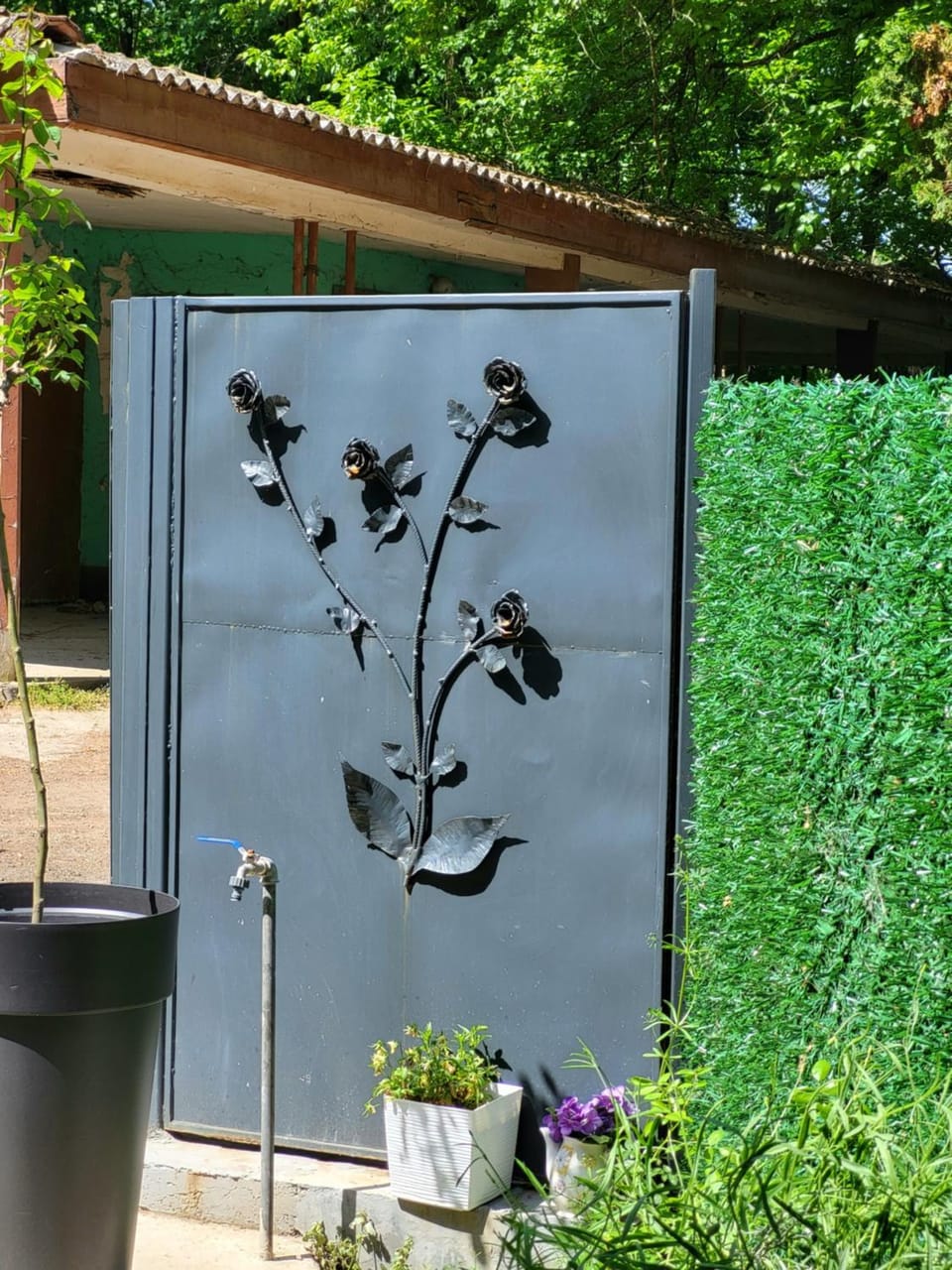 Spring, Garden, Garden view