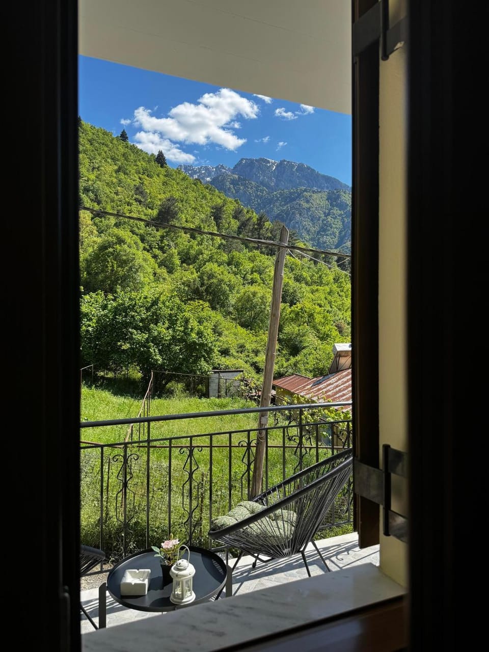 Spring, Day, Natural landscape, View (from property/room), Balcony/Terrace, Mountain view