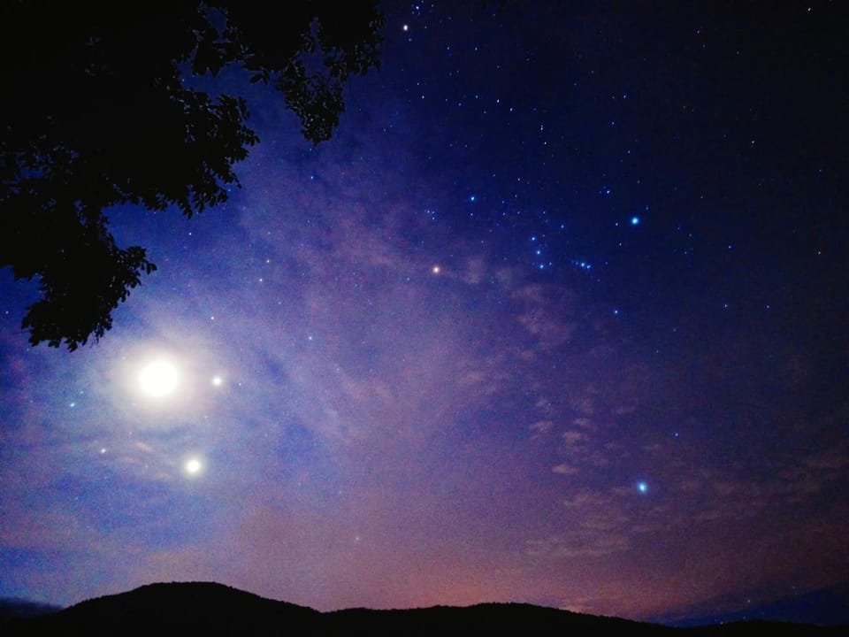 Night, Natural landscape, Activities