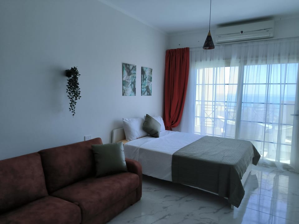 Terracotta studio with amazing beach and sea view Apartment in Hurghada