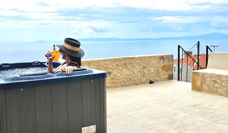 God's View Tower - Pyrgos Towers Complex House in Messenia