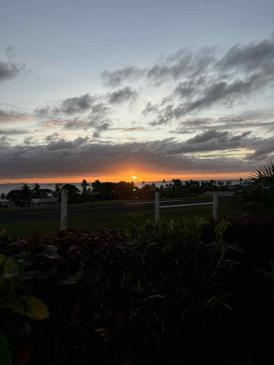Natural landscape, Sunset