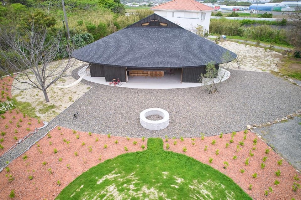 Property building, Spring, Day, Natural landscape, Bird's eye view, Garden, Garden view