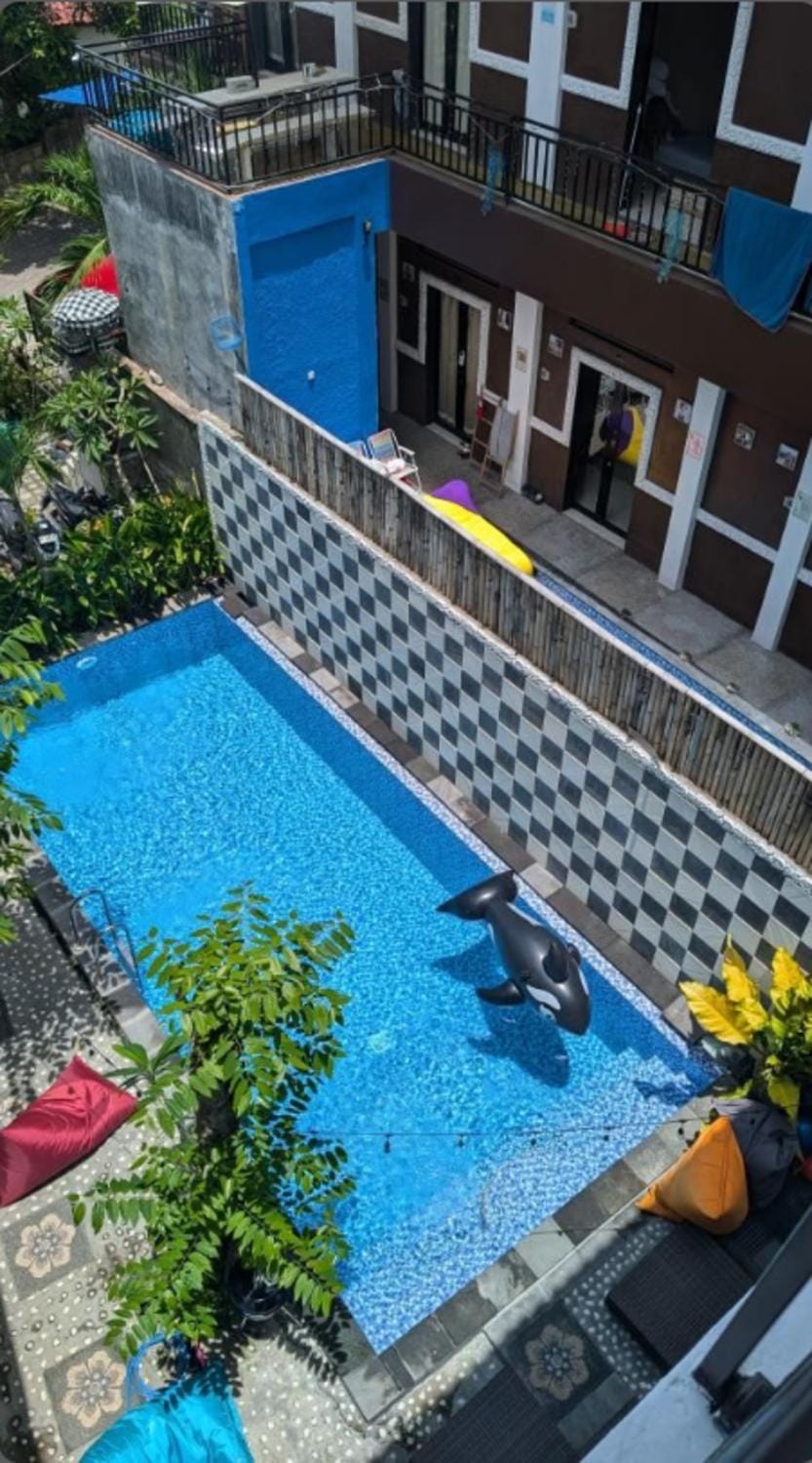 Property building, Day, Pool view, Swimming pool, sunbed