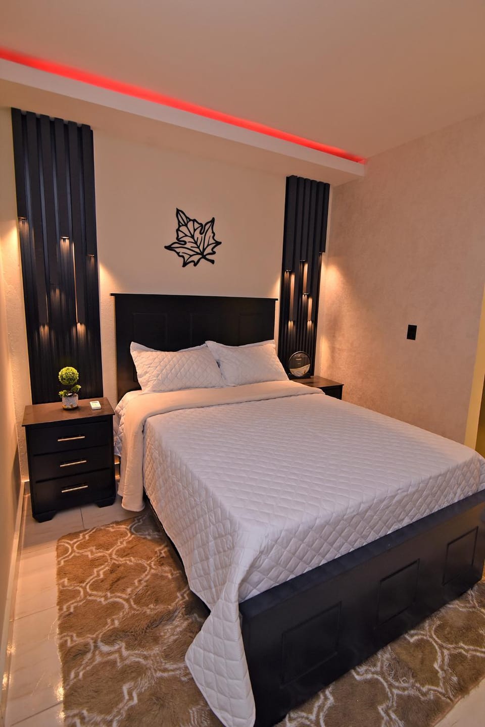 Bed, Bedroom