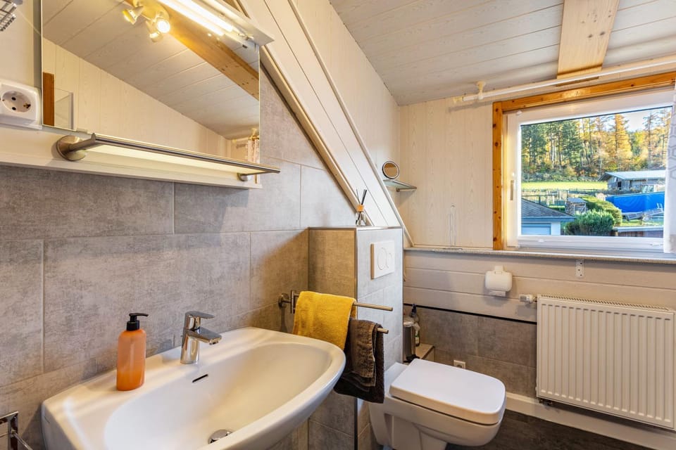 Bathroom, Living room