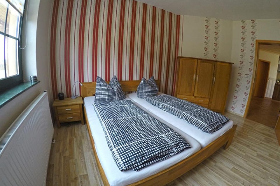 Property building, Living room, Bedroom