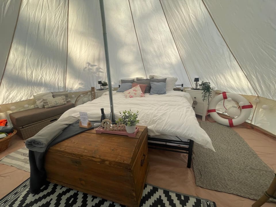 Glamping Zelt Luxury tent in Templin
