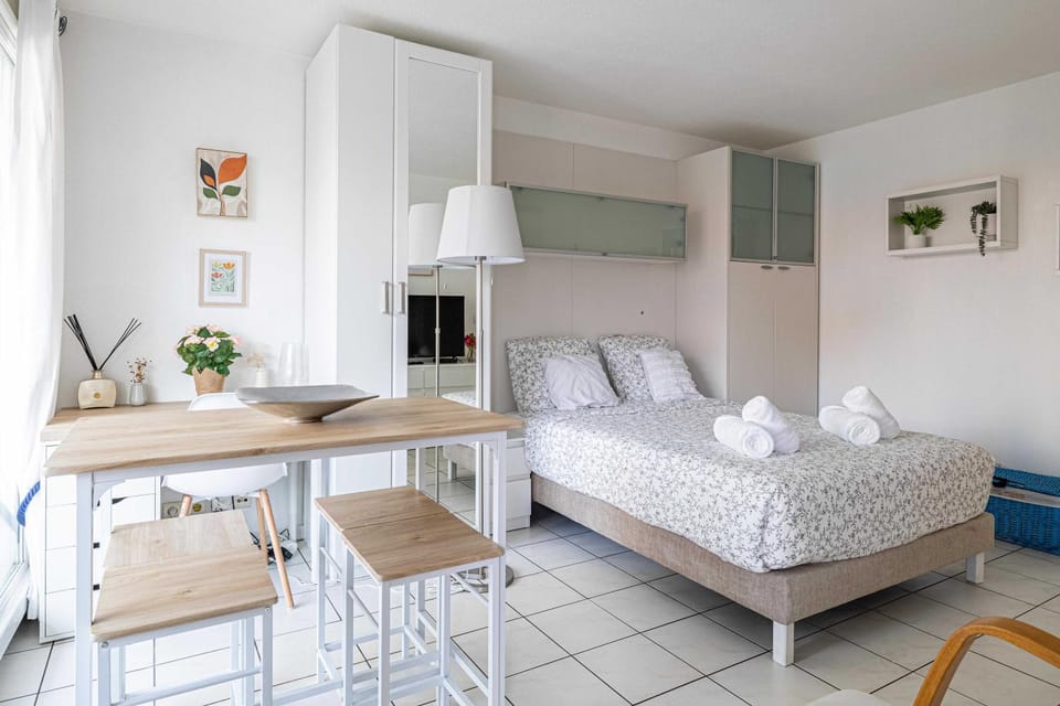 Charming Studio with pool & balcony -Heart of Nice Apartment in Nice