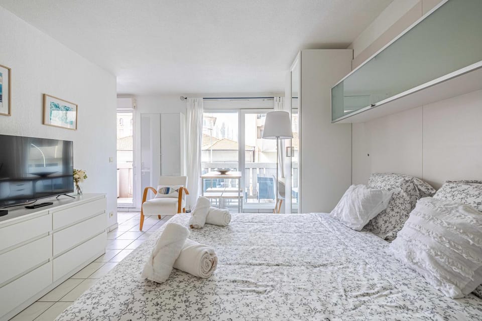 Charming Studio with pool & balcony -Heart of Nice Apartment in Nice