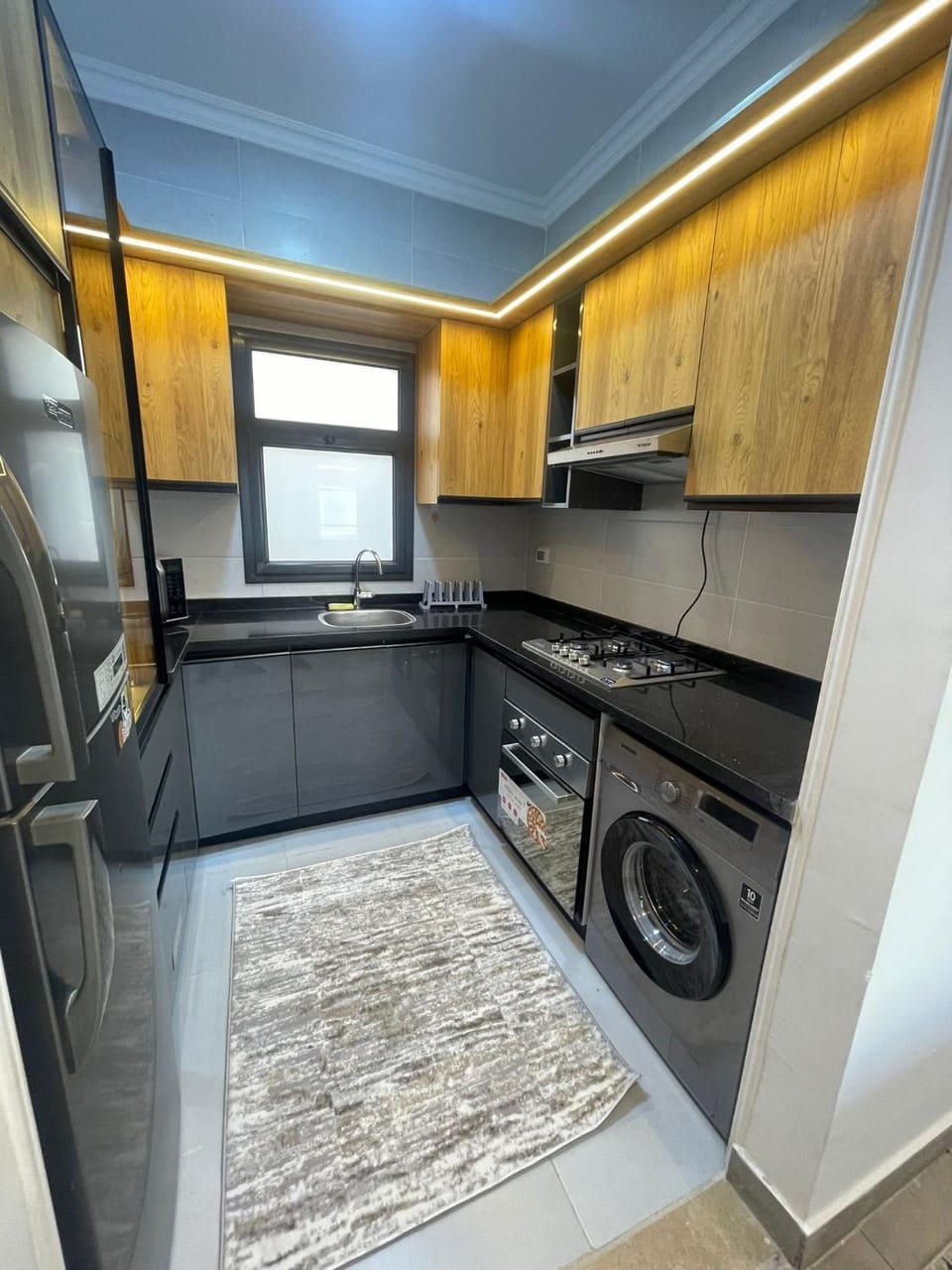 Kitchen or kitchenette, minibar, pet friendly, stove, washing machine