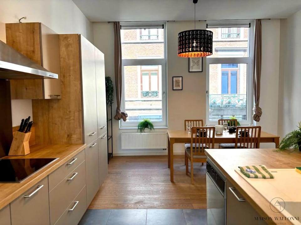 Le Botanique des Augustins -100m2 en plein centre Apartment in Liège