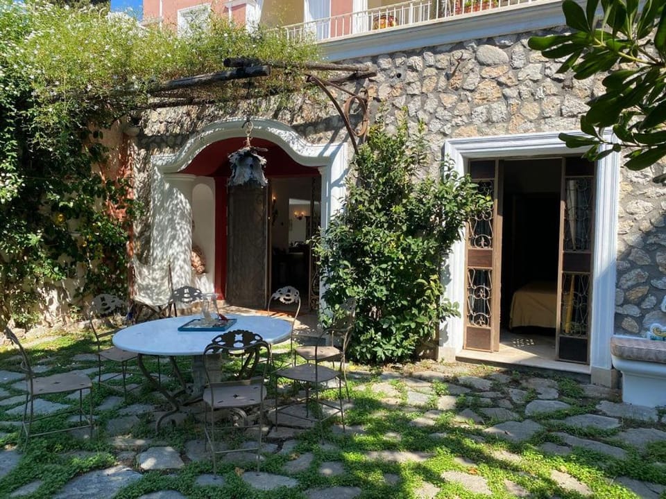 Property building, Patio