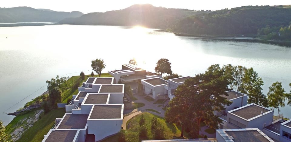 Summer, On site, Lake view, Landmark view, Sunset
