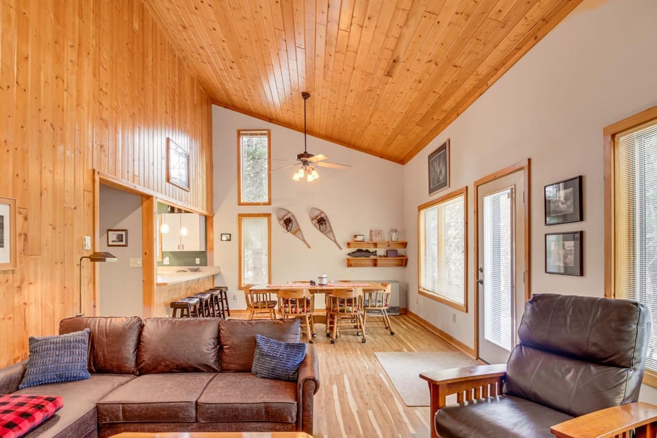 Private Dock! Family Cabin on Caribou Lake Cabin in Minnesota