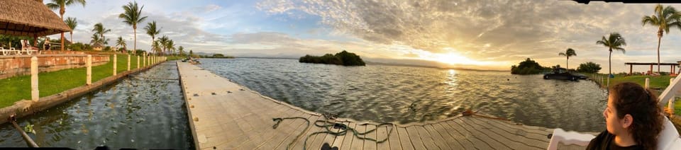 Nearby landmark, Lake view, Sunrise