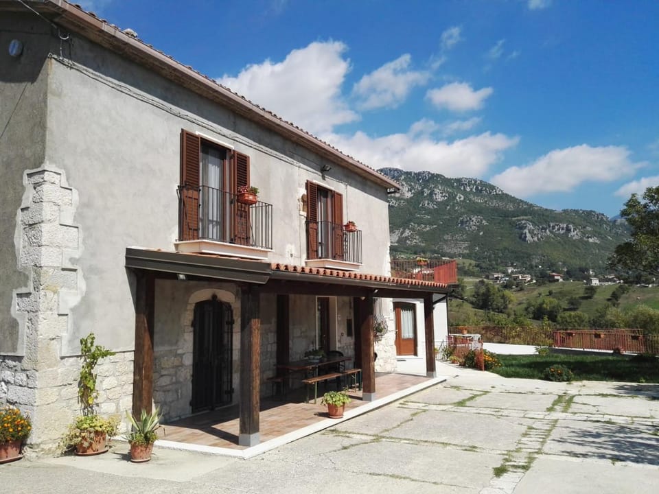 Property building, Spring, Natural landscape, Mountain view