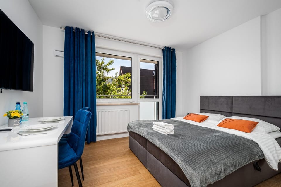 Bed, TV and multimedia, Photo of the whole room, hair dresser