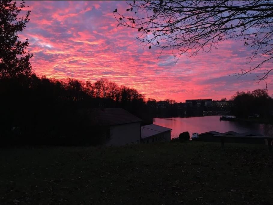 Lake view, Sunrise
