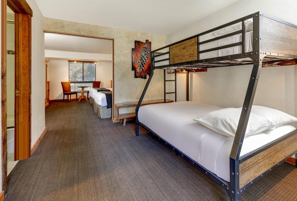Bed, Photo of the whole room, Bedroom, bunk bed