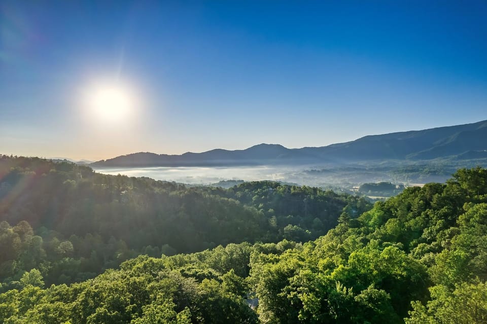 Day, Natural landscape, Mountain view, Sunrise