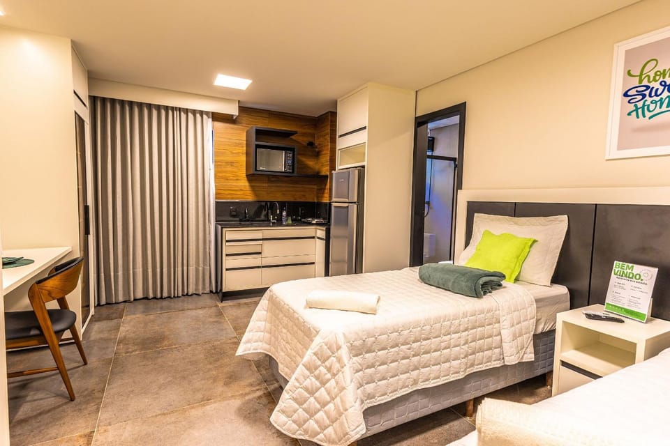 Photo of the whole room, Bedroom