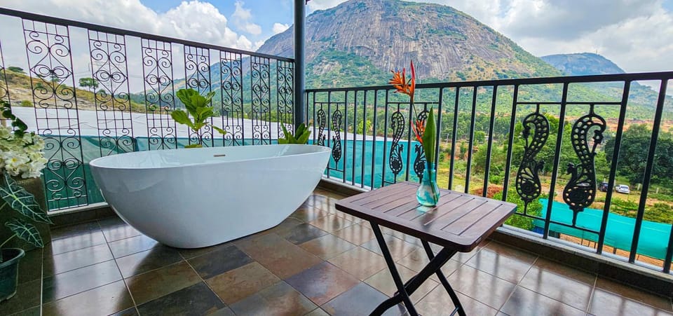 Hot Tub, Mountain view, Open Air Bath