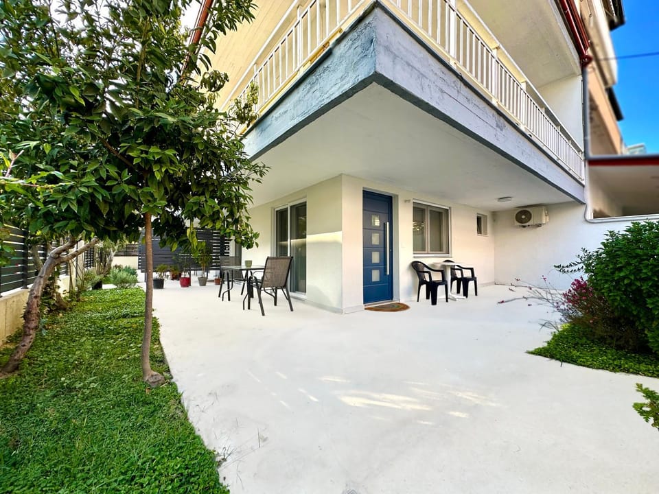 Minimalist Seaside Apartment with Private Patio and Parking - Blue Zone Homes House in Pieria, Greece