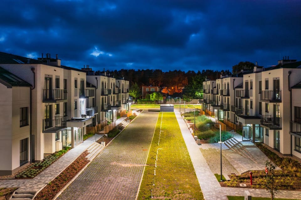 Property building, Night