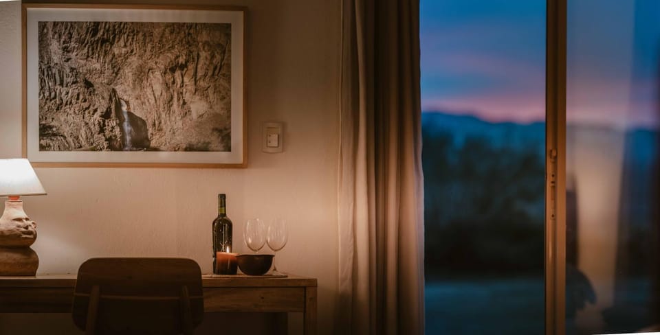 Mountain view, Sunset