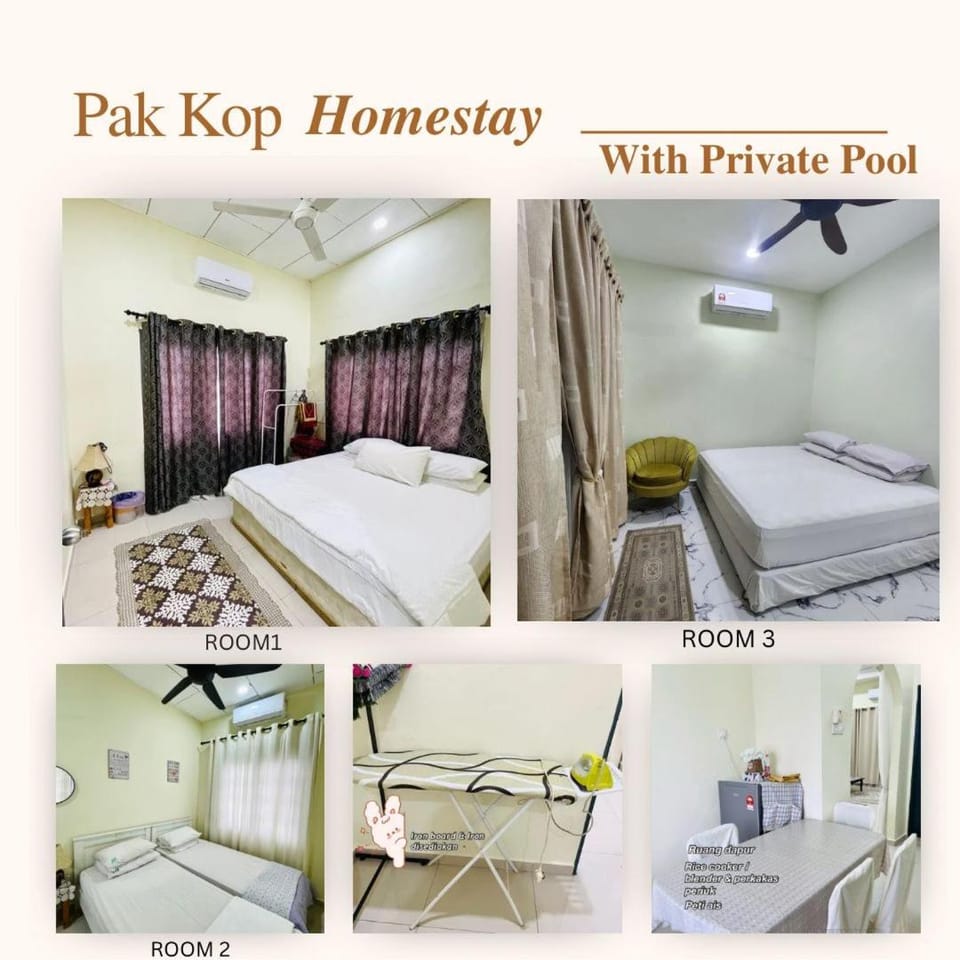ISLAMIC Pak Kop Homestay with private pool House in Penang